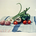 VEGETABLE STILL LIFE